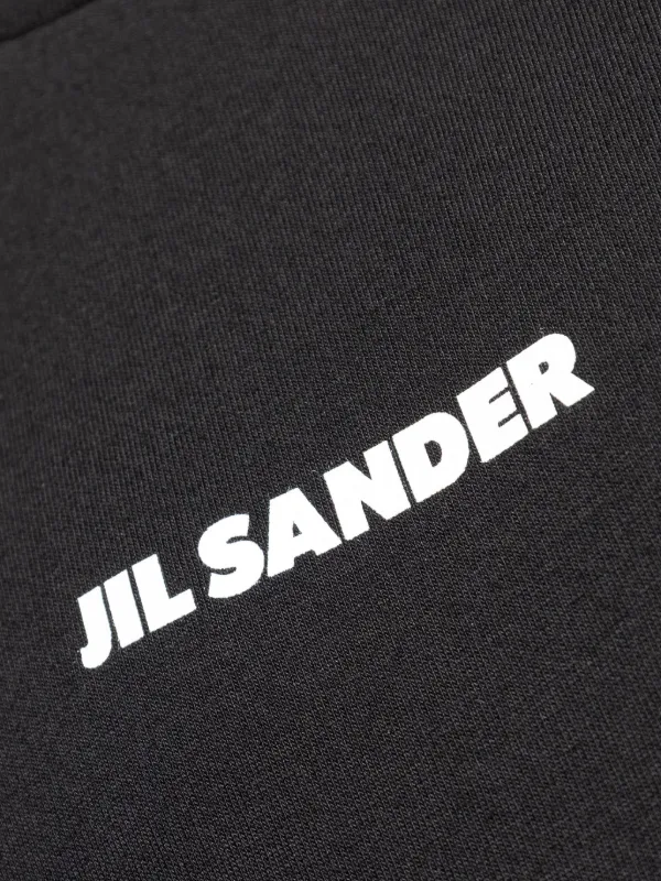 Jil Sander logo-print T-shirt | Black | FARFETCH JO