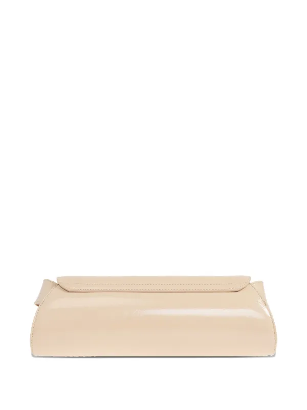 Jil Sander レザーショルダーバッグ | ニュートラル | FARFETCH JP