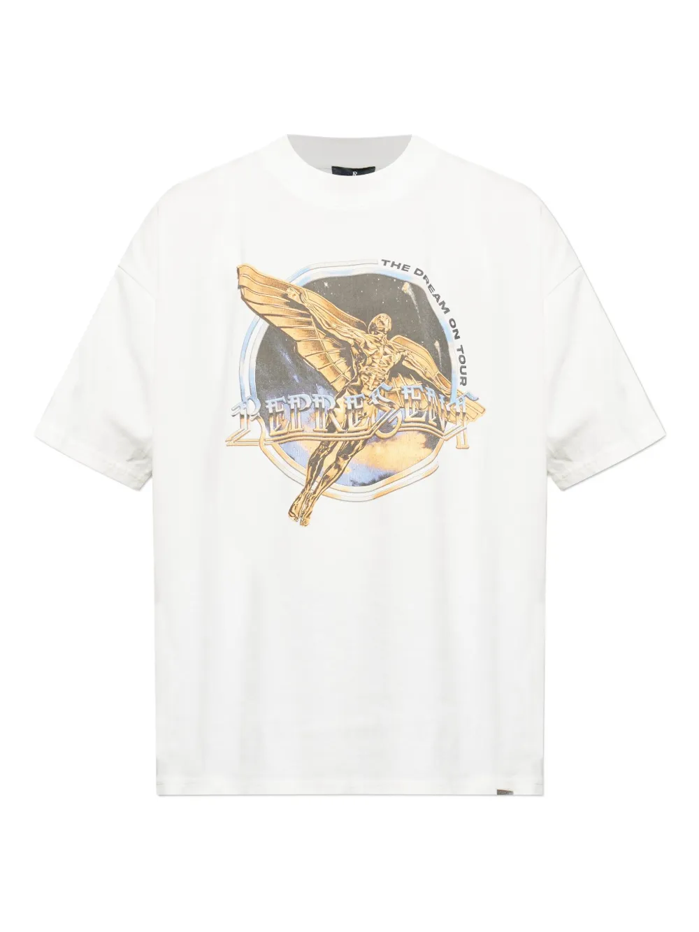 Represent graphic T-shirt | White | Image 1