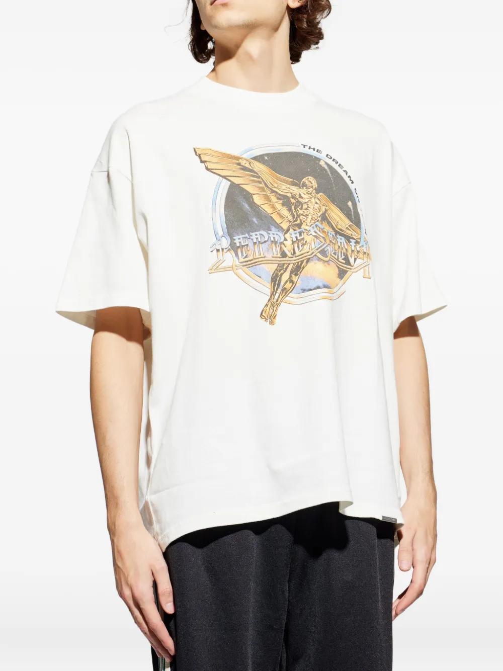 Represent T-shirt met grafische print Wit