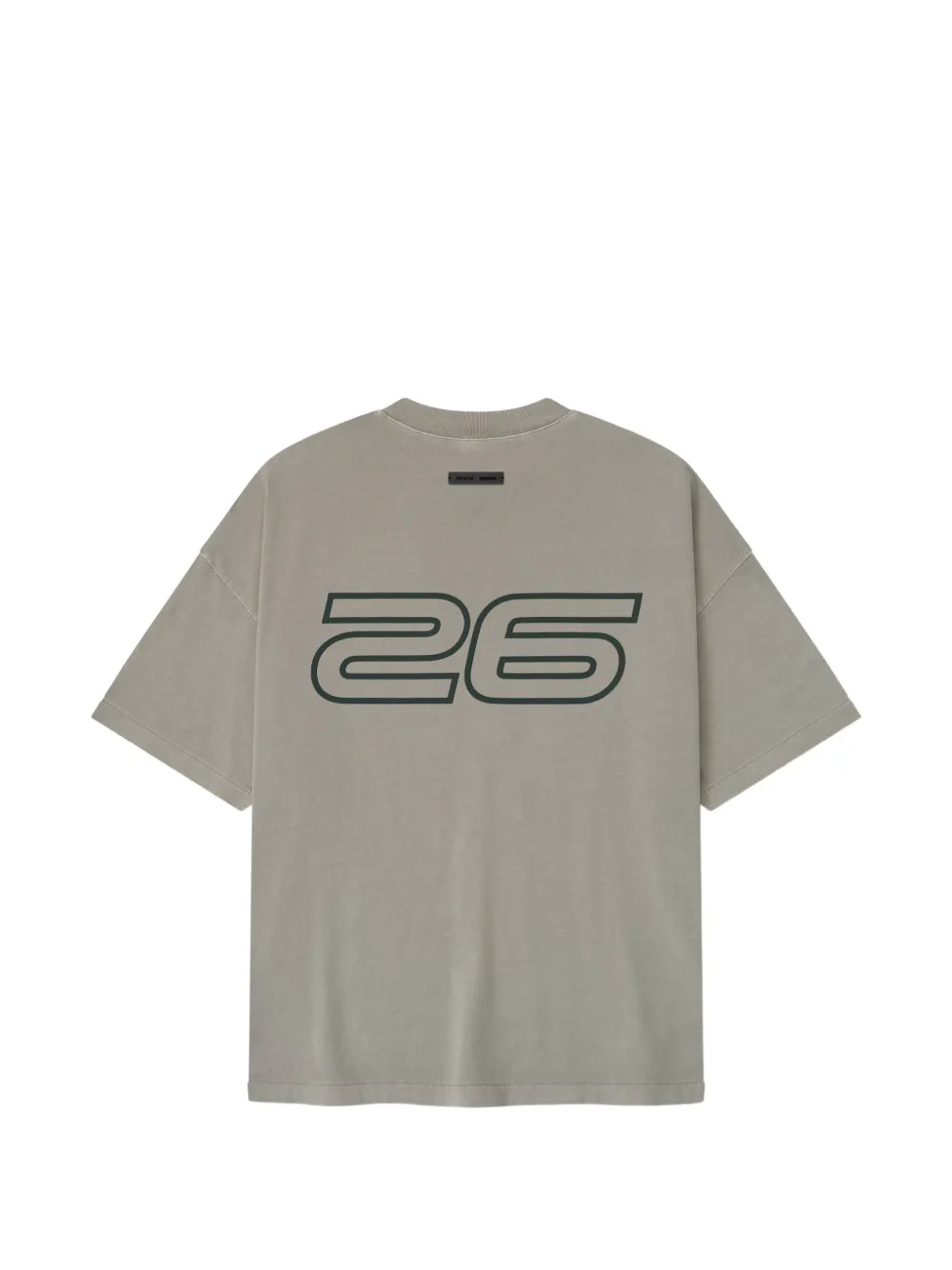 FEAR OF GOD ESSENTIALS 90s T-shirt met logoprint Beige