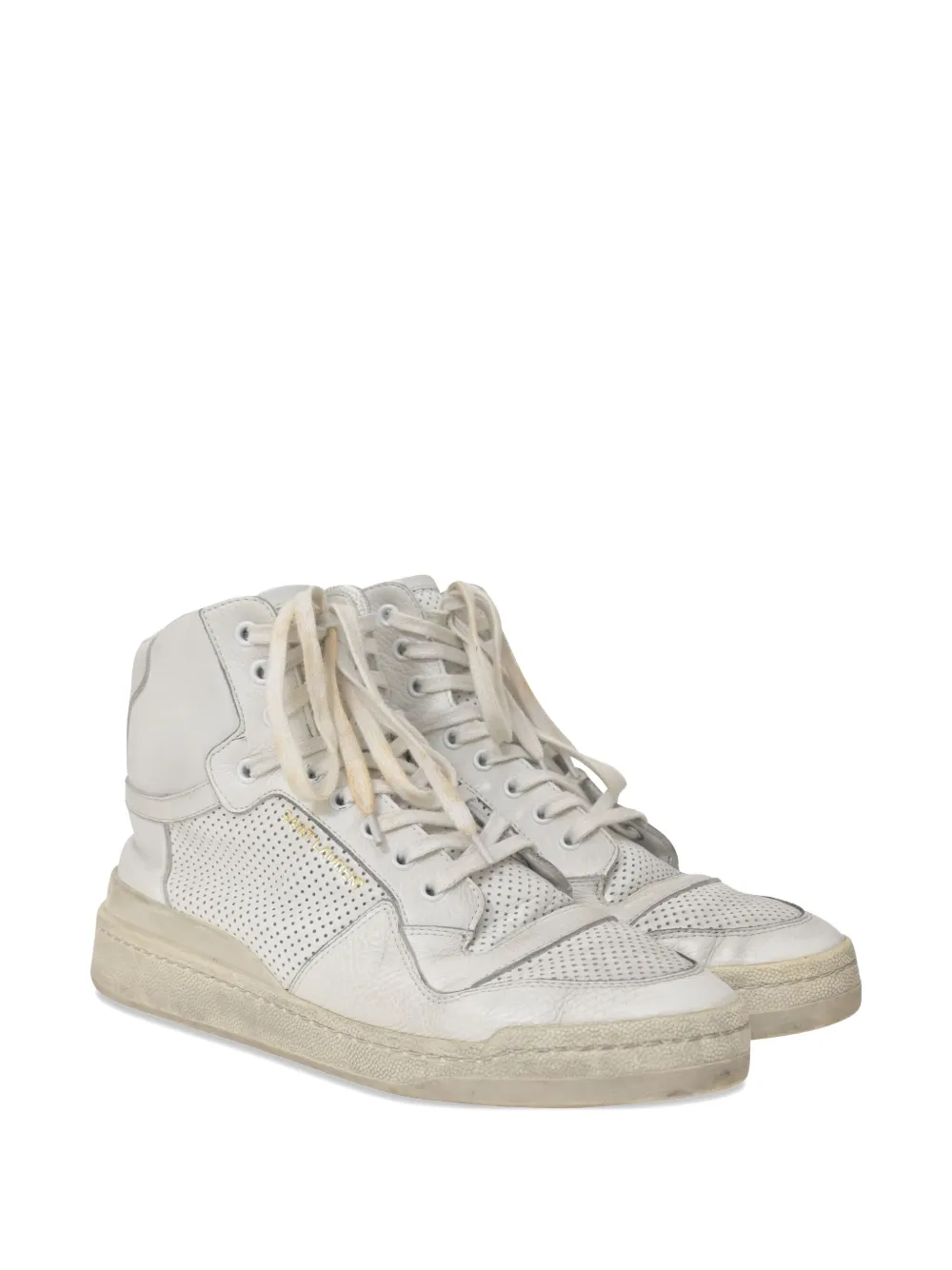 Saint Laurent Pre-Owned SL24 perforated sneakers | Image 2