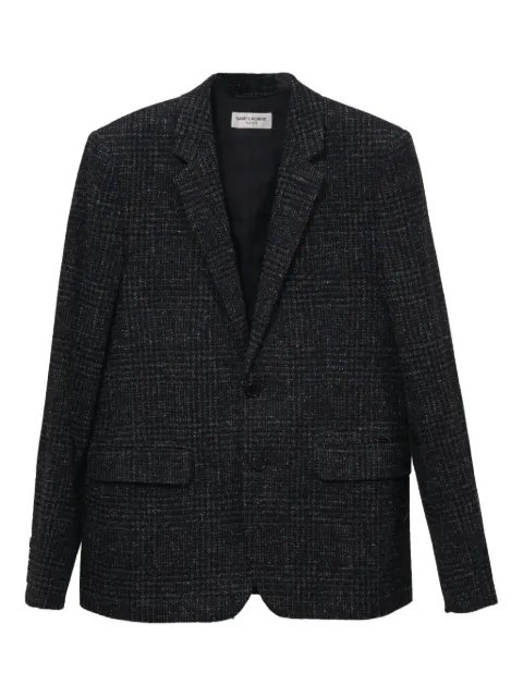 Saint Laurent Pre-Owned blazer a cuadros