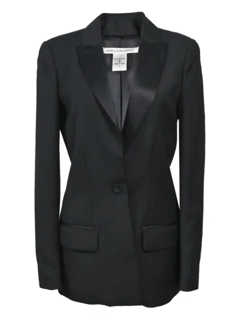 DVF Diane von Furstenberg 720mm single-breasted blazer