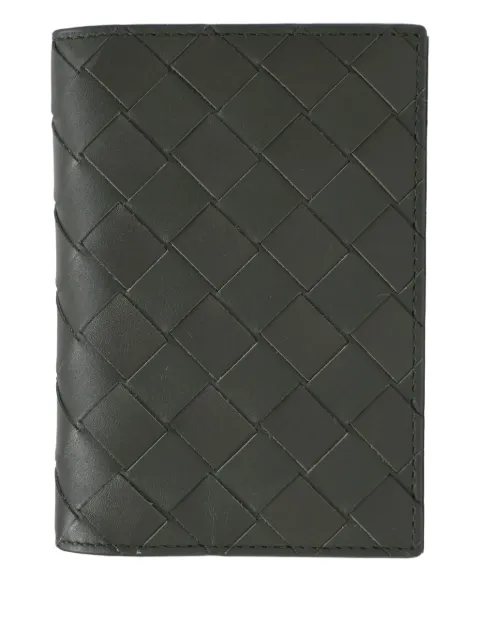 Bottega Veneta Pre-Owned intrecciato leather passport case