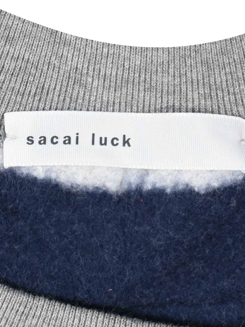 Pre-owned Sacai 780 Pocket Sweater Dress In Gray