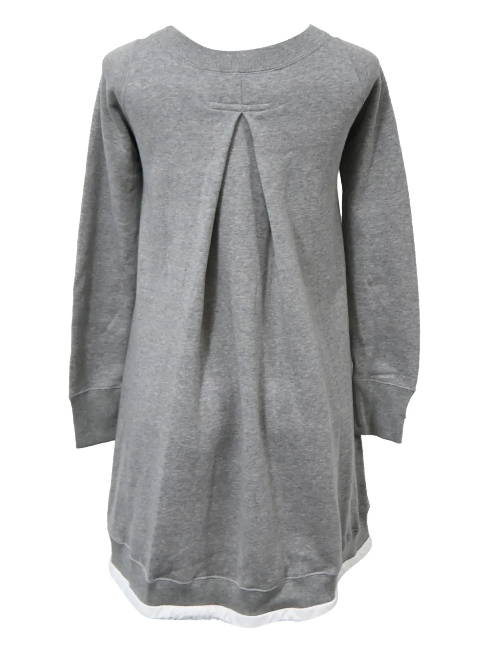 Pre-owned Sacai 780 Pocket Sweater Dress In Gray