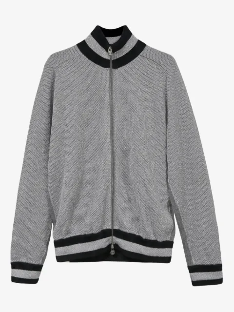 CHANEL Pre-Owned double-CC zip-up jacket