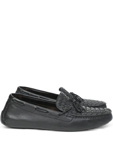 Bottega Veneta Pre-Owned Intrecciato boat shoes