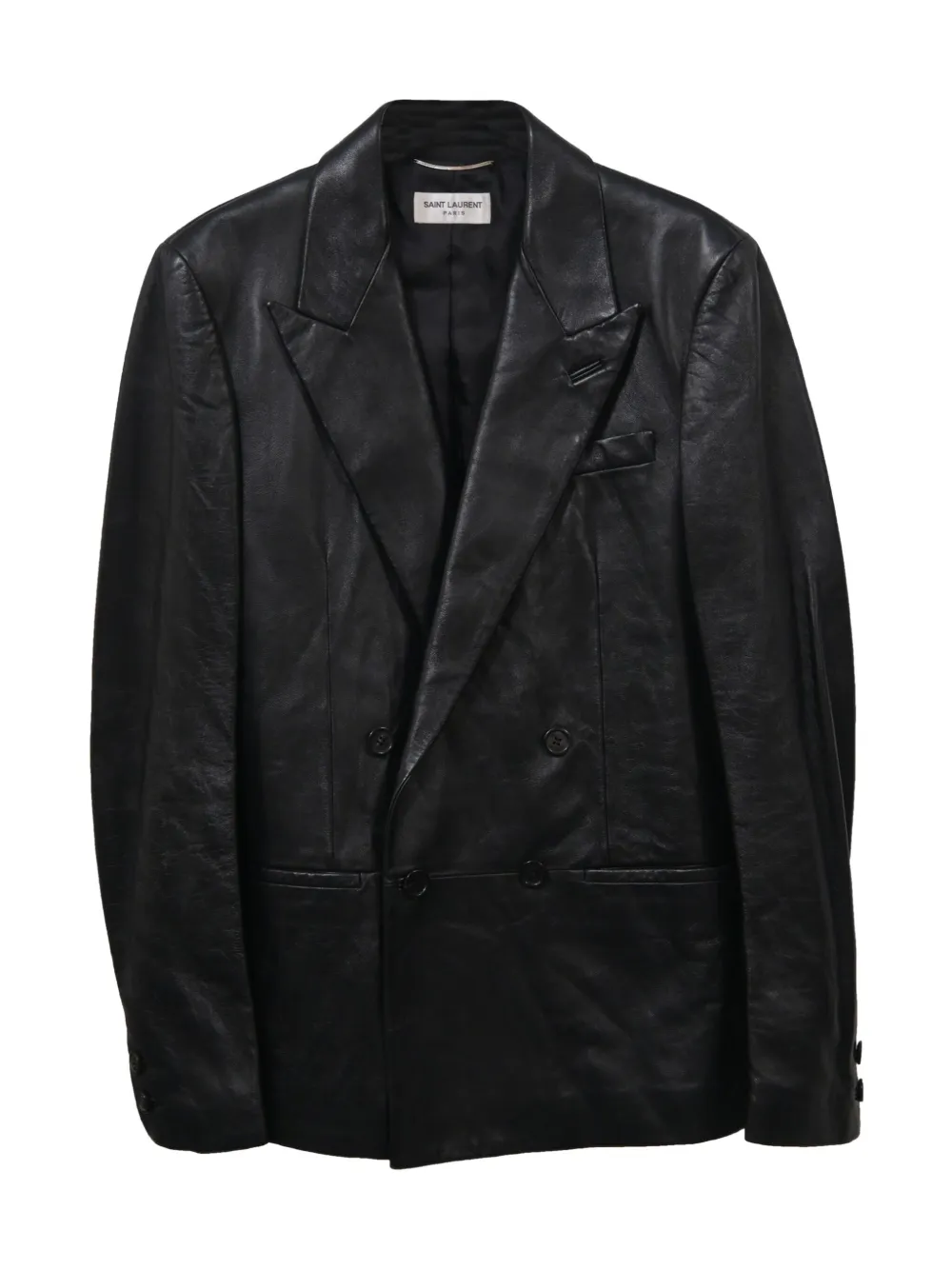 Saint Laurent Pre-Owned chaqueta con doble botonadura | negro | Image 1