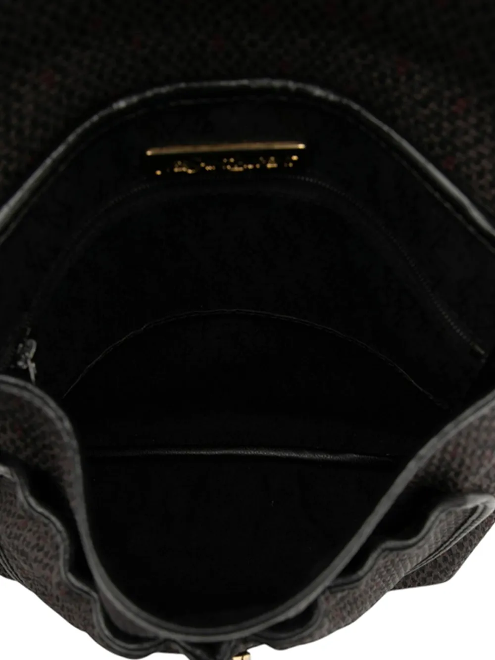 Pre-owned Saint Laurent 20th Century Coated Canvas Crossbody Bag In Gray