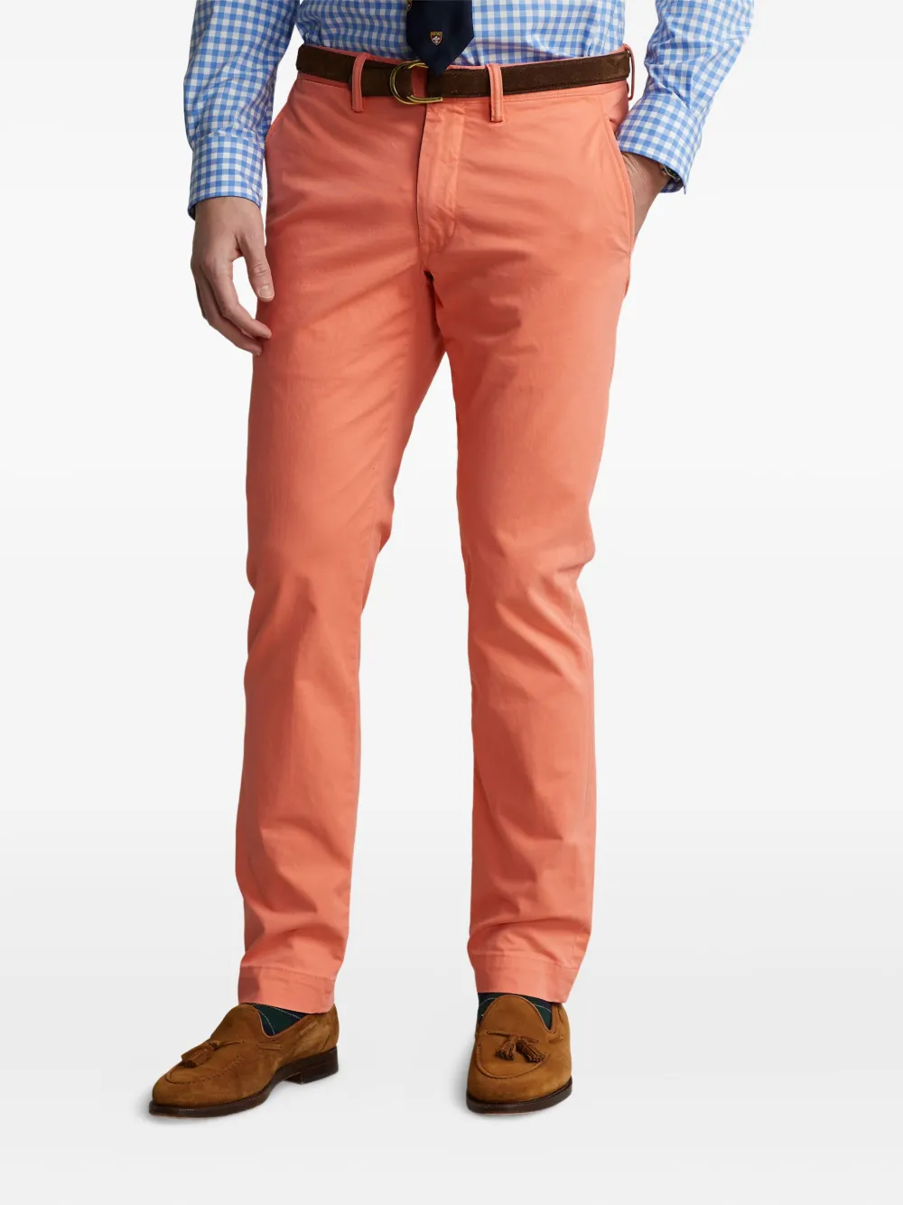 Polo Ralph Lauren button chino trousers Oranje