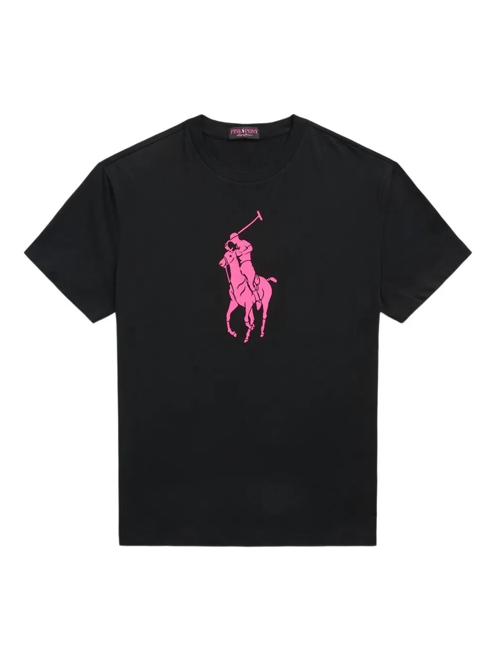 Polo Ralph Lauren T-shirt Pink Pony con stampa - Nero