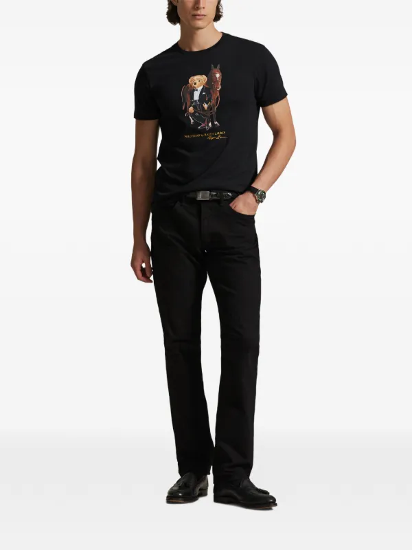 Polo Ralph Lauren Polo Bear T-shirt | Black | FARFETCH