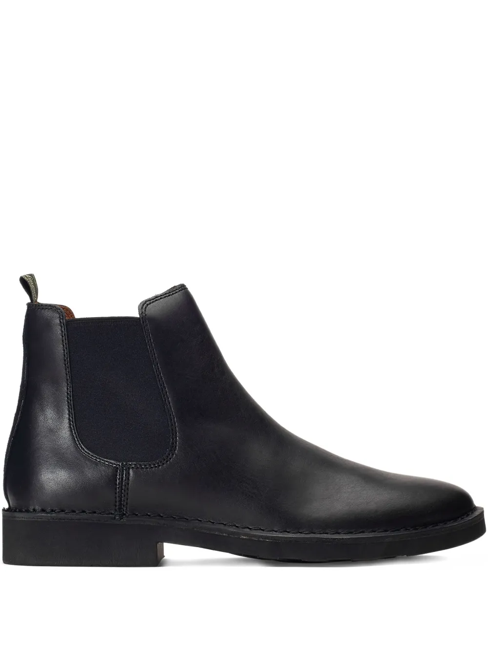 Polo Ralph Lauren leather Chelsea boots Zwart
