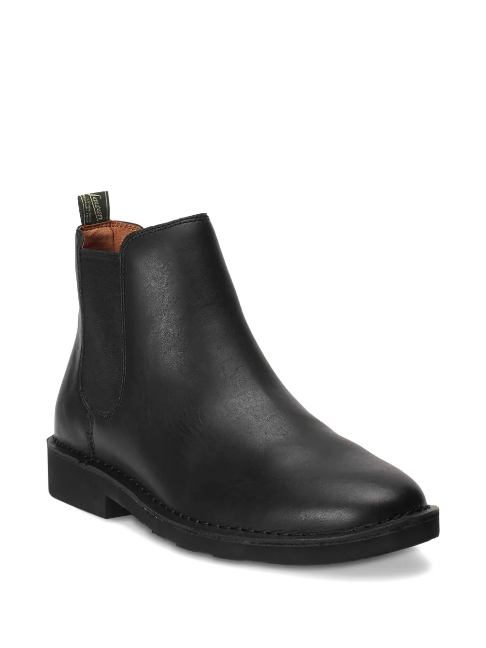 Polo Ralph Lauren leather Chelsea boots Zwart