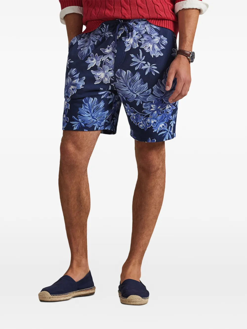 Polo Ralph Lauren フローラル ドローストリング ショートパンツ