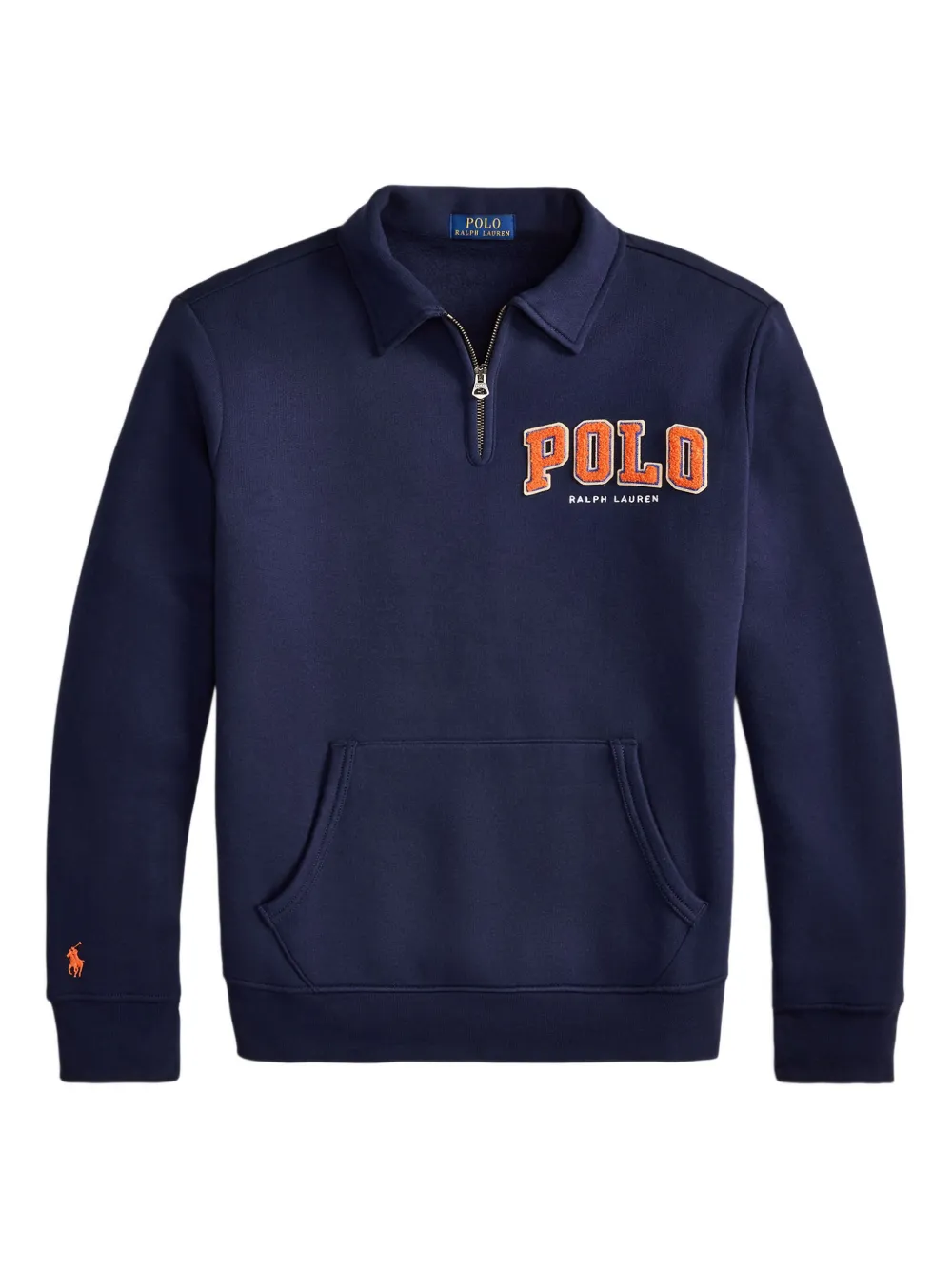 Polo Ralph Lauren zip-collar polo sweatshirt - Blu