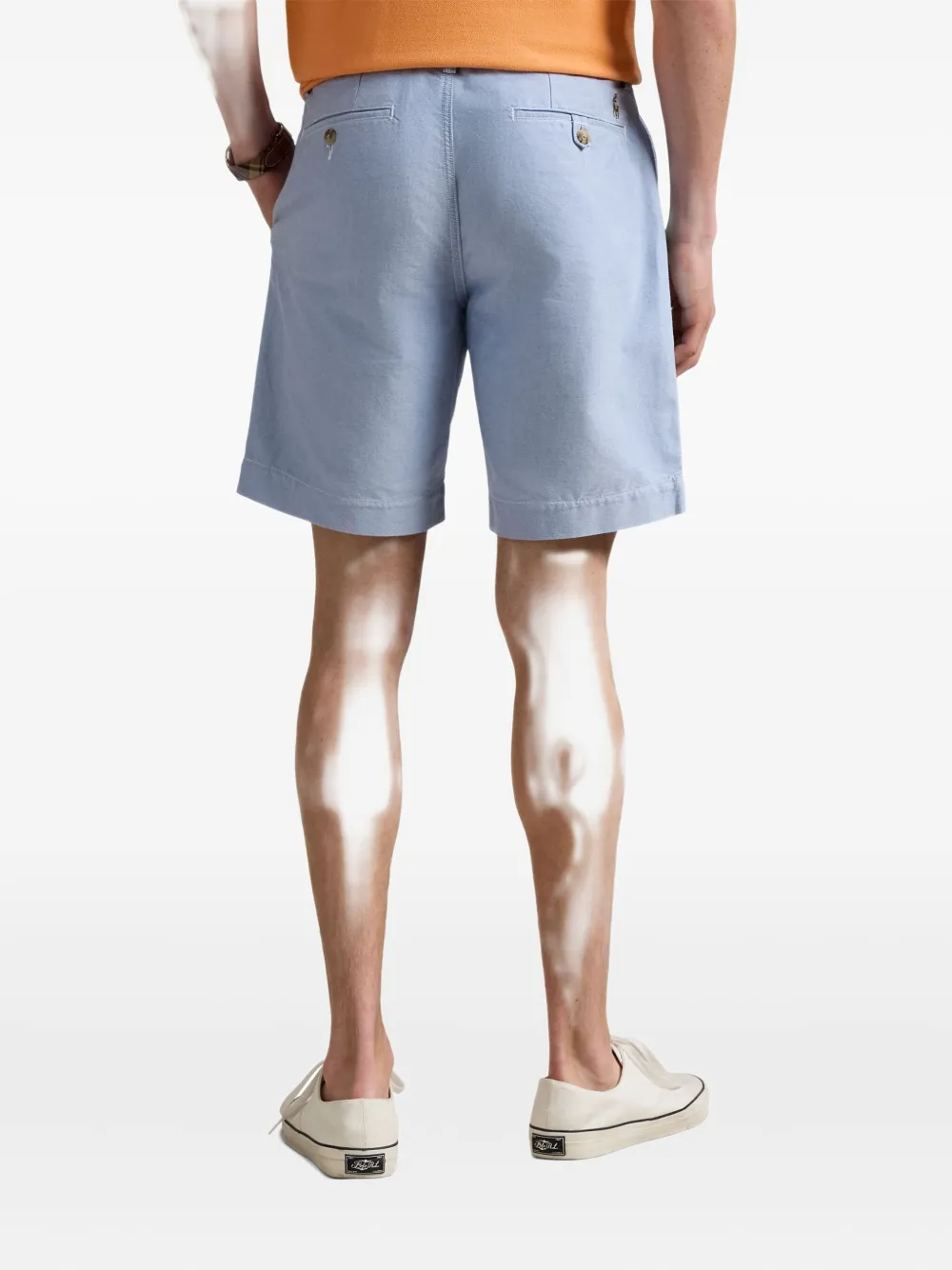 Polo Ralph Lauren Buttoned Shorts In Blue