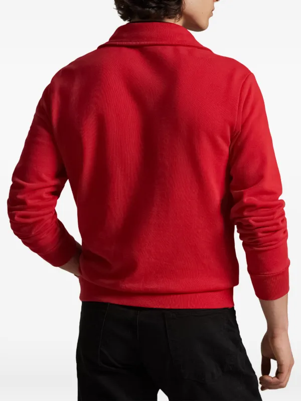 Polo Ralph Lauren Zip Pocket Polo Shirt | Red | FARFETCH