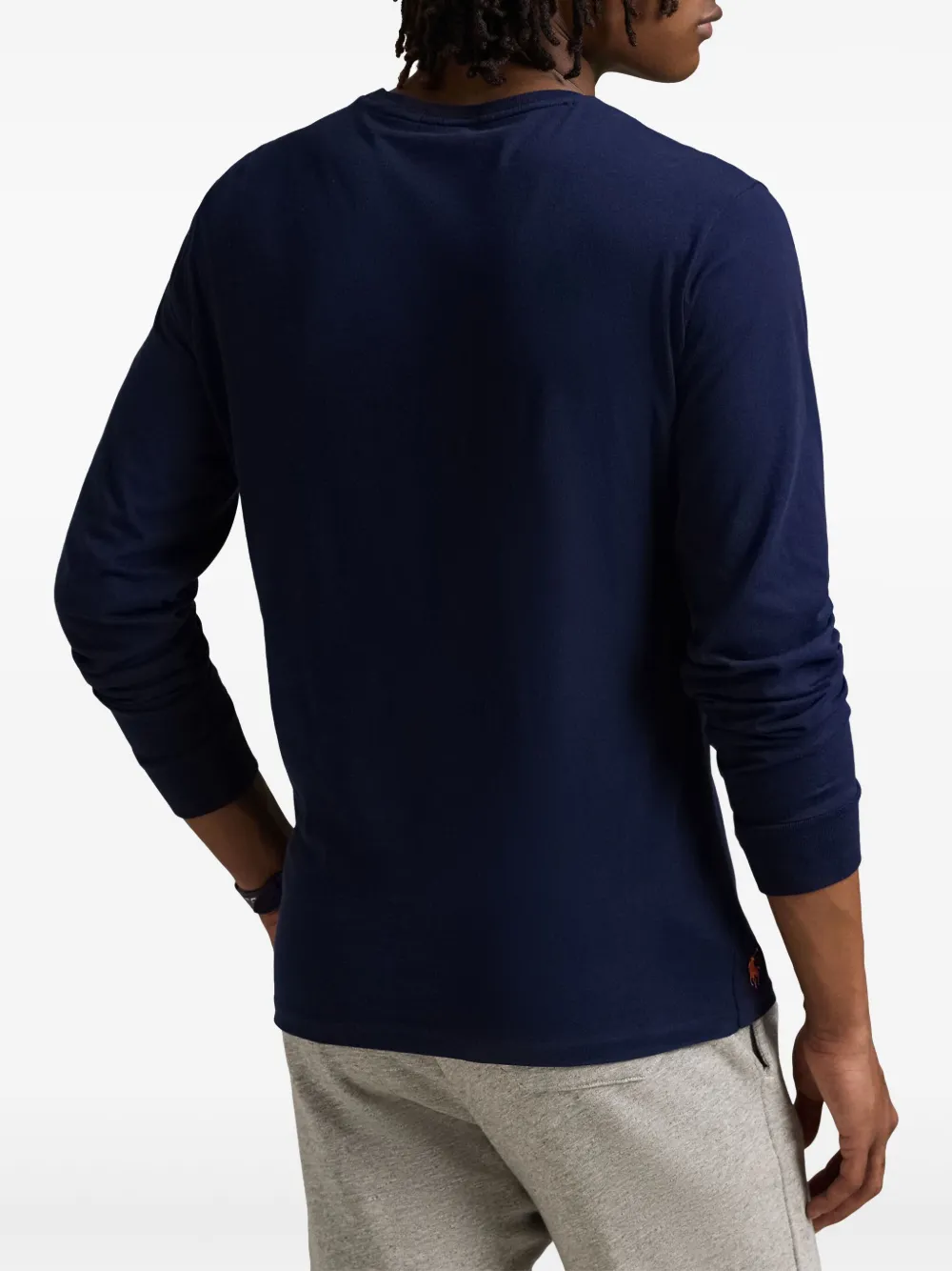 Polo Ralph Lauren T-shirt met lange mouwen en logo Blauw