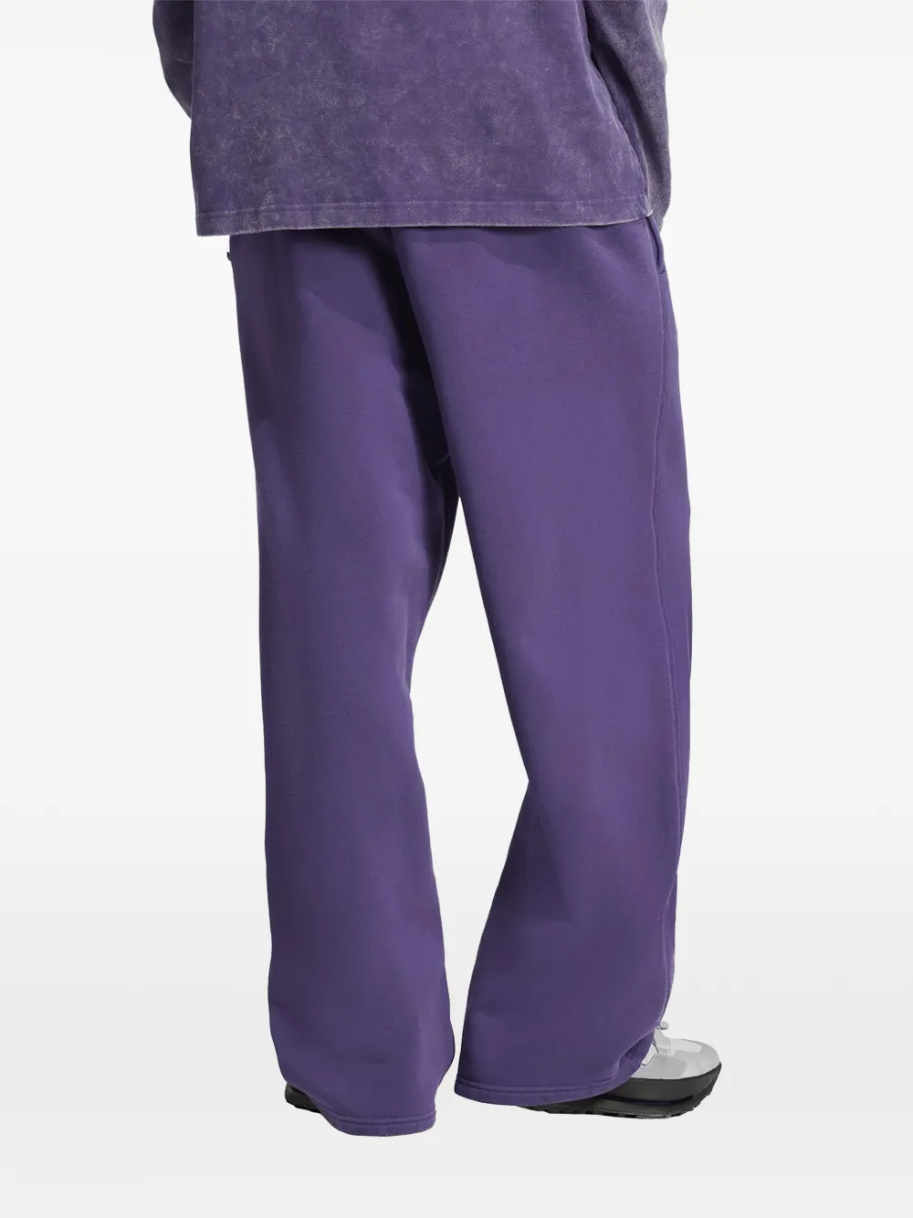 Adidas Trainingsbroek met logopatch - Paars