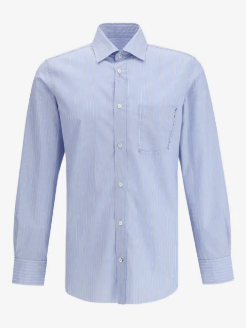Maison Margiela striped pocket shirt