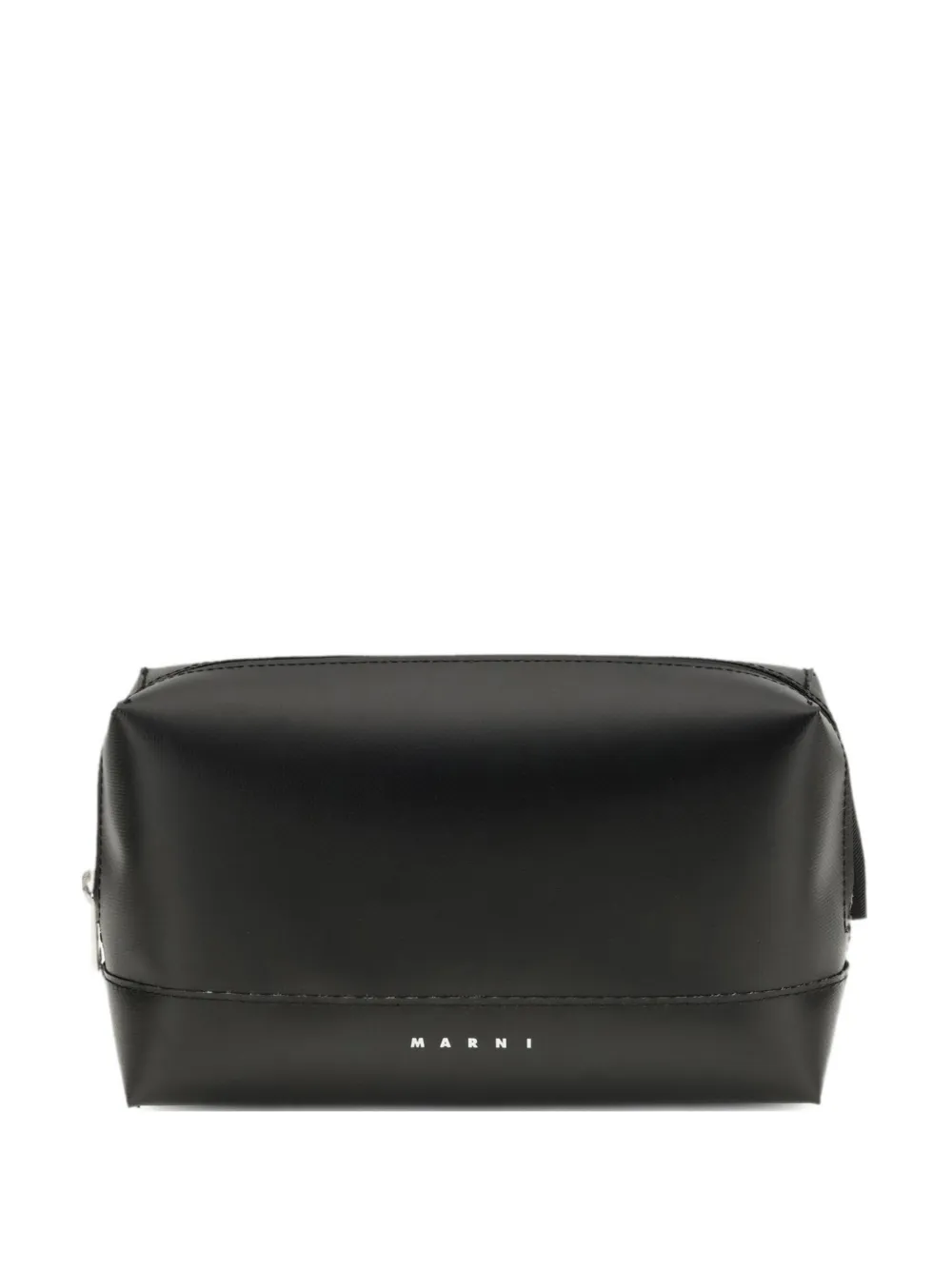 Marni buckle strap messenger bag - Nero
