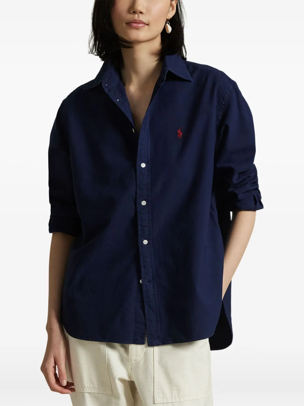 Polo Ralph Lauren Buttoned Shirt In Blue