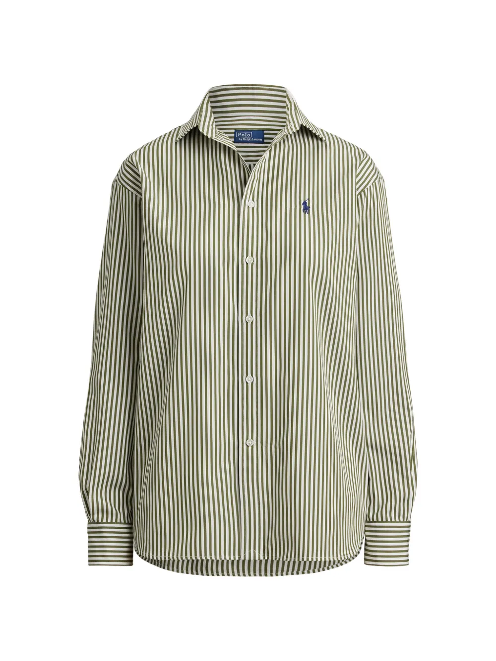 Polo Ralph Lauren striped collared shirt - Verde