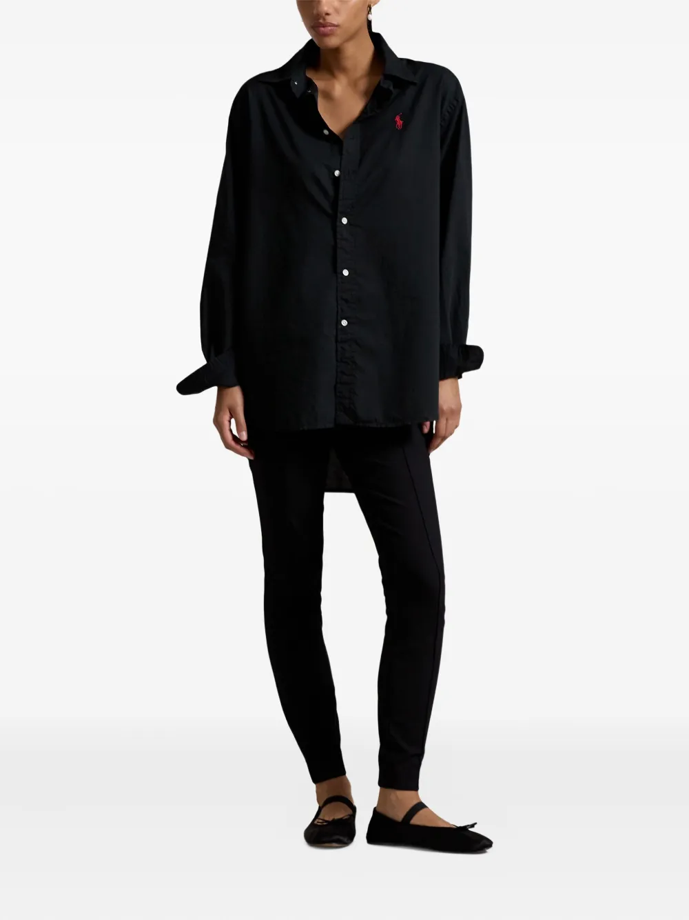 Polo Ralph Lauren buttoned shirt - Zwart