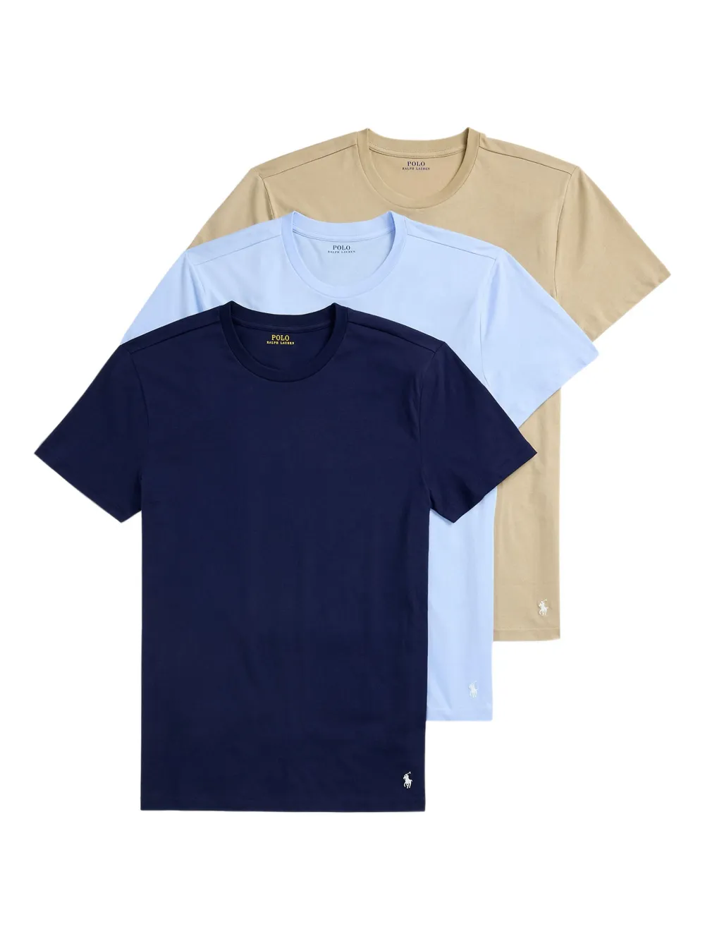 Polo Ralph Lauren crew-neck T-shirt (pack of three) - Blau