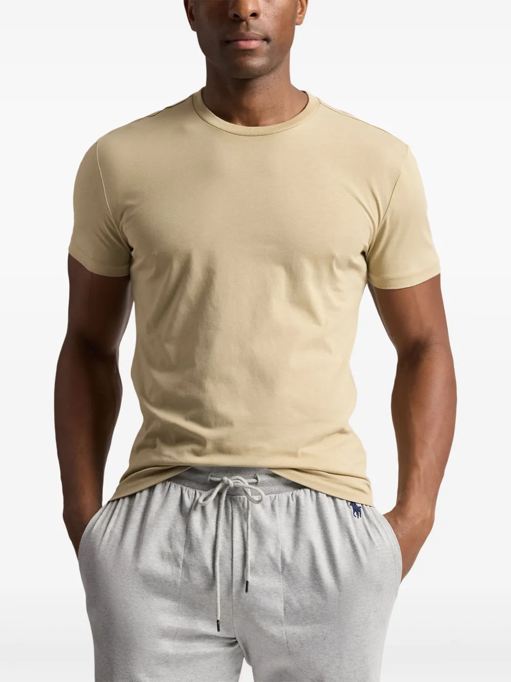 Polo Ralph Lauren Drie T-shirts met ronde hals Blauw