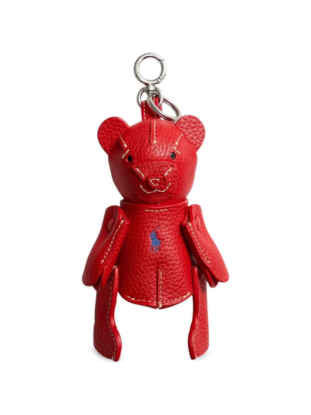 Polo Ralph Lauren stitched bear keyring - Rot