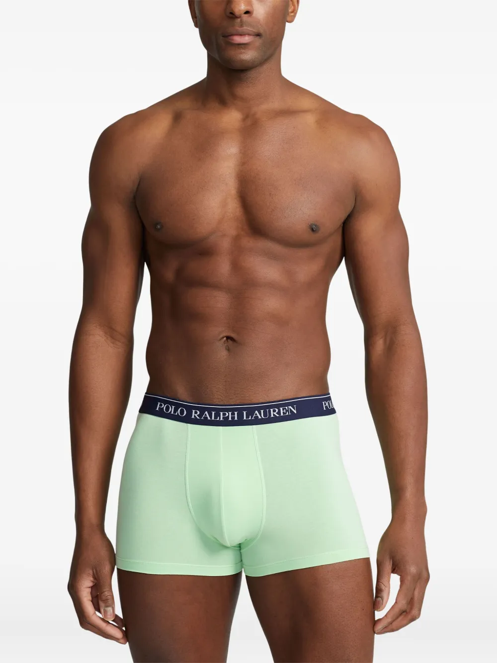 Polo Ralph Lauren Drie boxershorts met logoprint Groen