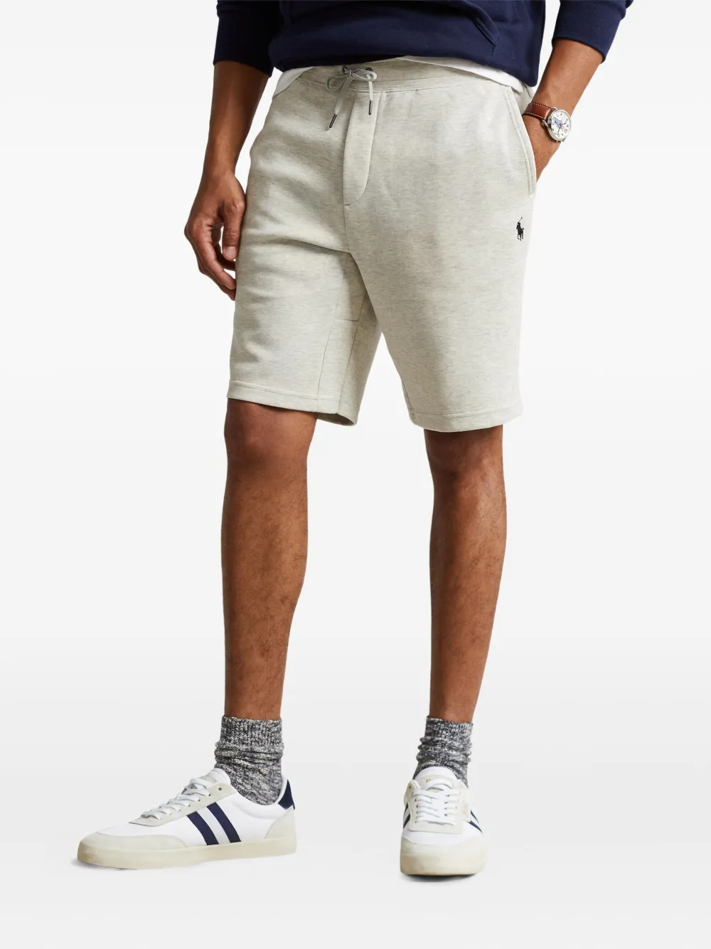 Polo Ralph Lauren Shorts met borduurwerk Grijs