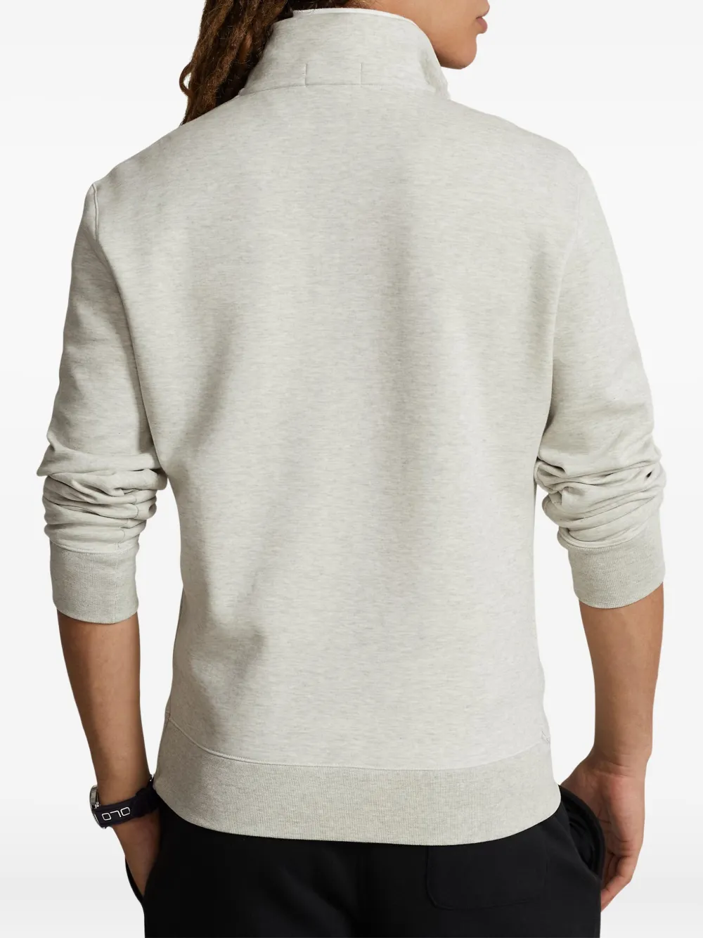 Polo Ralph Lauren Sweater met geborduurd logo Grijs