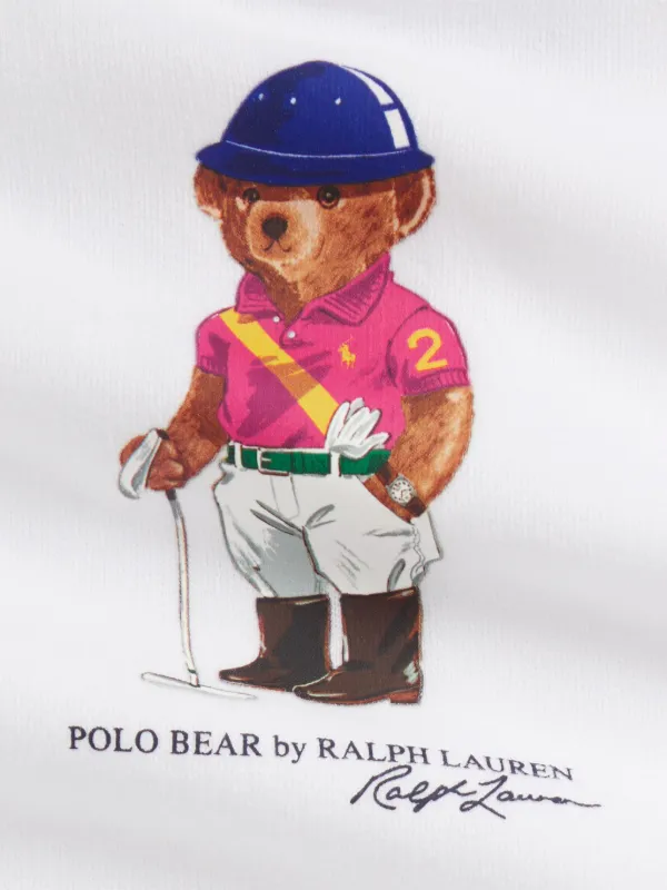 POLO RALPH LAUREN KIDS Conjunto 2 Peças Polo Bear Com Listra