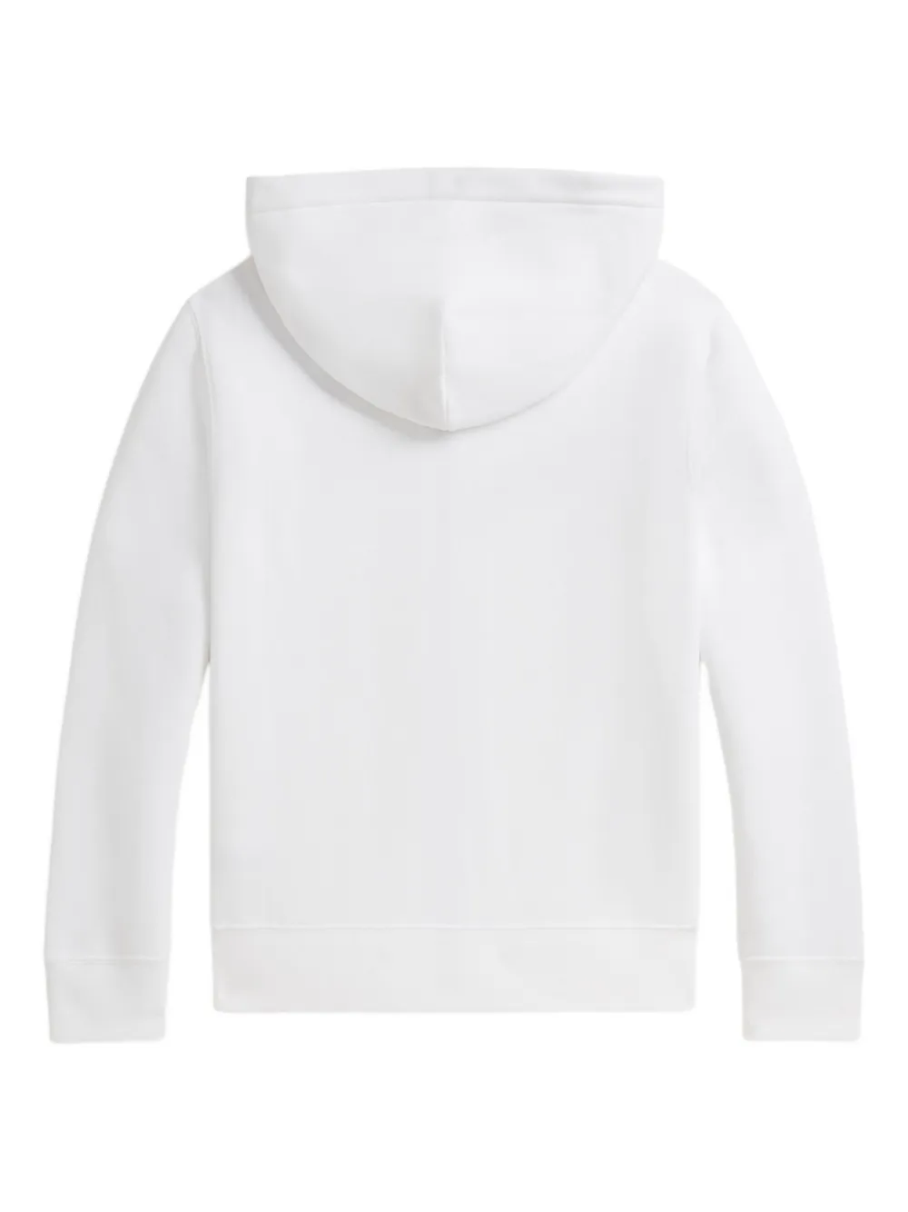POLO RALPH LAUREN KIDS Hoodie met geborduurd logo en rits Wit