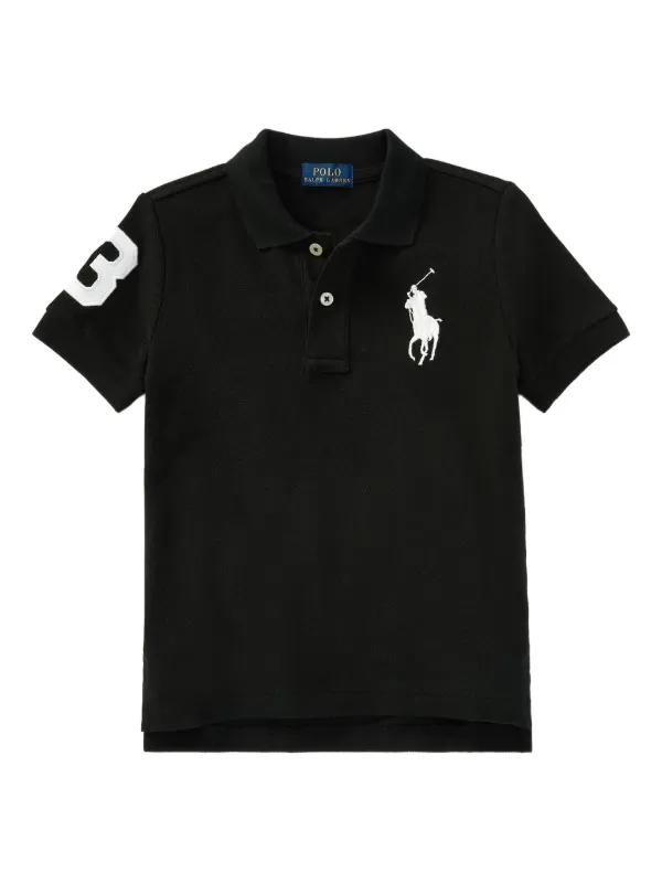 POLO RALPH LAUREN KIDS ポロシャツ | ブラック | FARFETCH JP