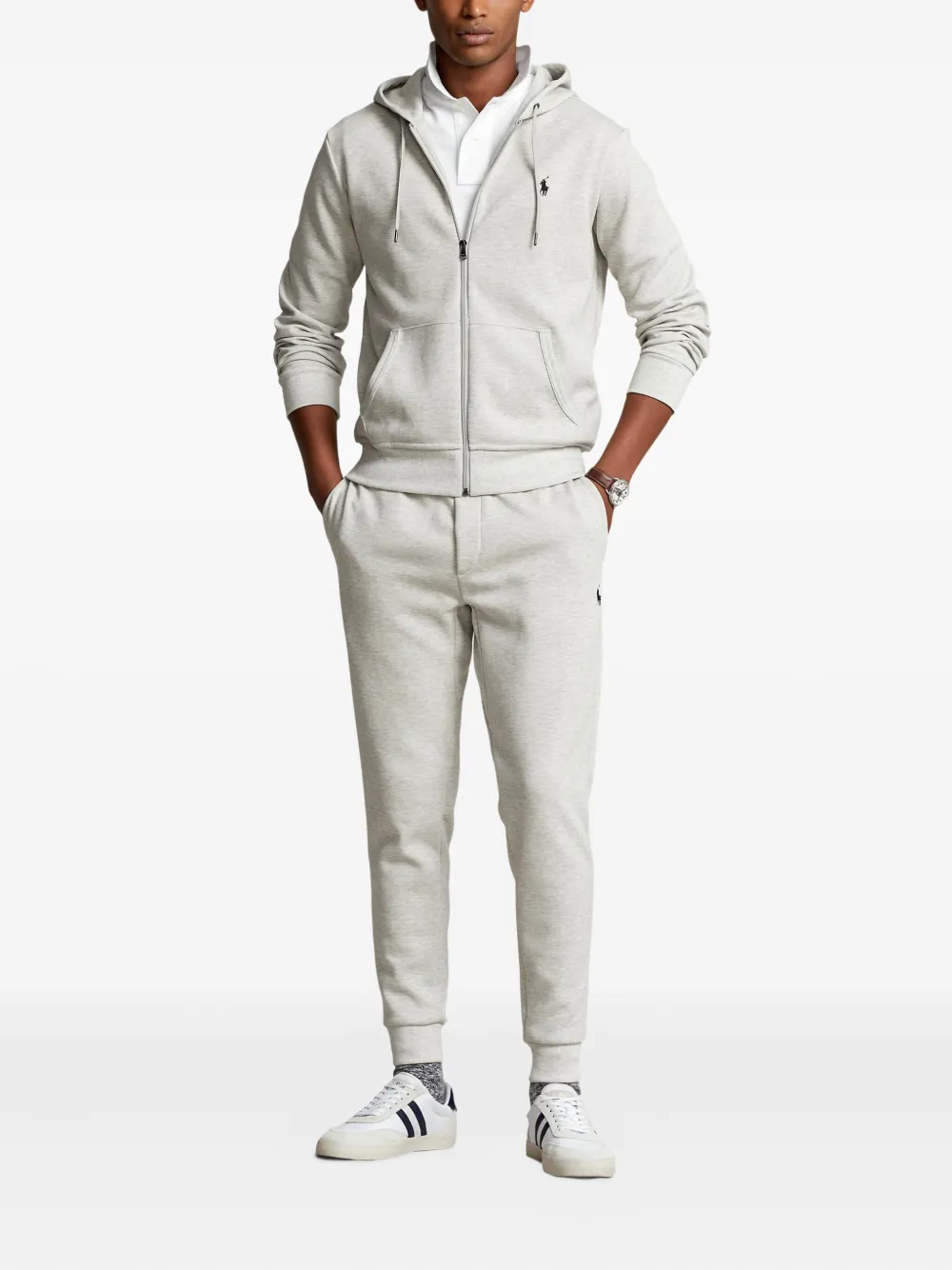 Polo Ralph Lauren Hoodie met rits Grijs