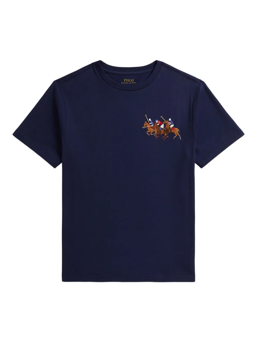 POLO RALPH LAUREN KIDS T-shirt girocollo - Blu