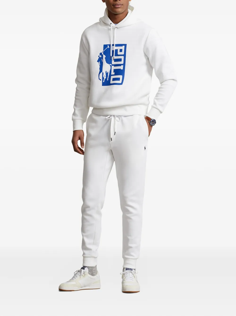Polo Ralph Lauren Trainingsbroek met elastische taille Wit
