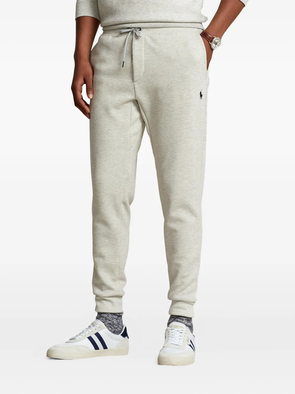  Polo Ralph Lauren Pantalones De Chándal Con Cordones - Gris 