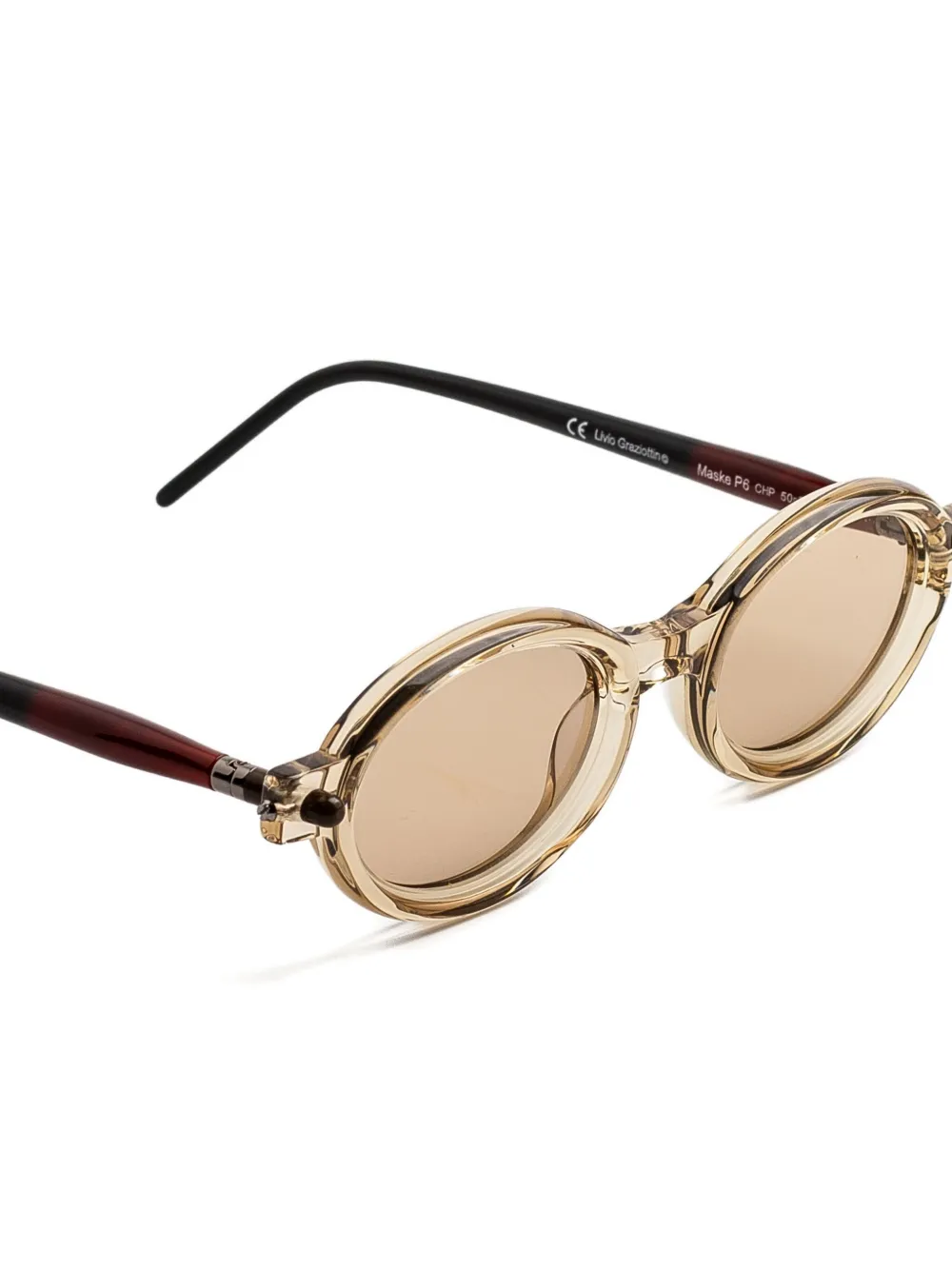 Kuboraum P6 Sunglasses In Neutral