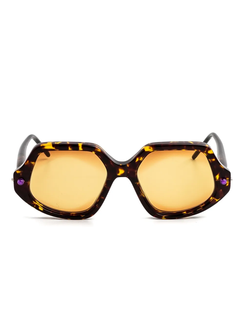 Kuboraum P20 sunglasses | Brown | Image 1