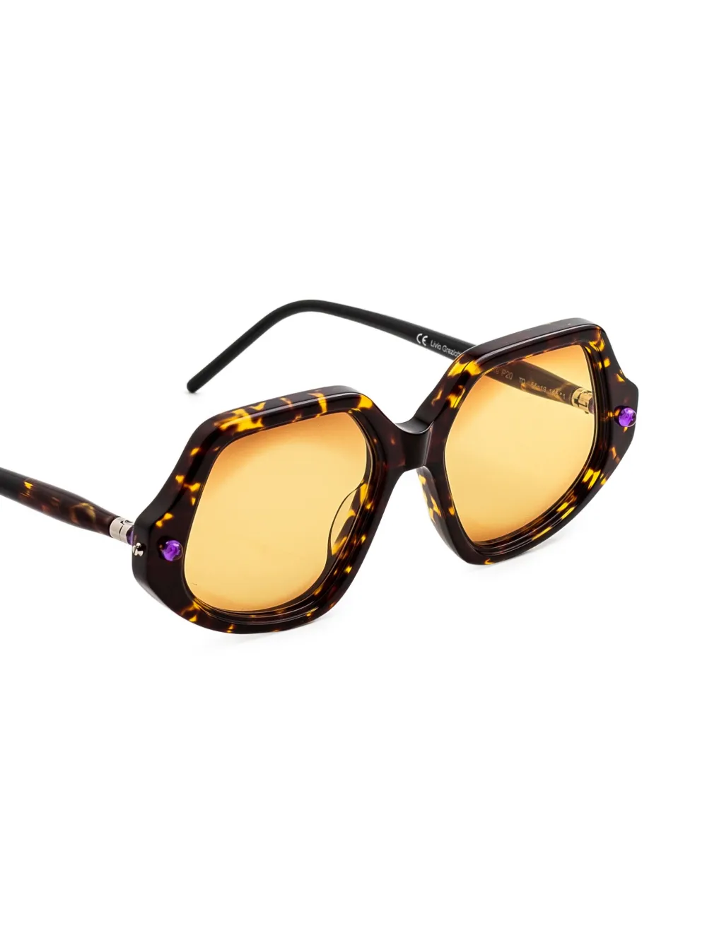 Kuboraum P20 Sunglasses In Brown