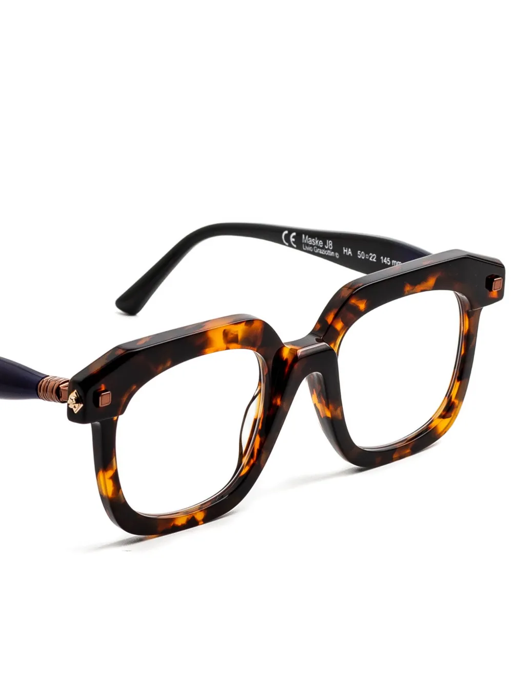 Kuboraum J8 Glasses In Brown