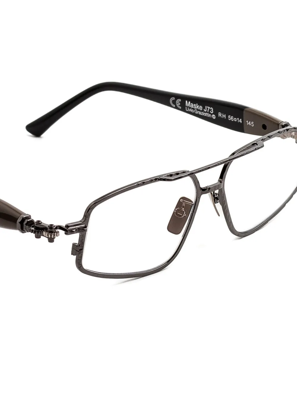 Kuboraum J73 Glasses In Silver