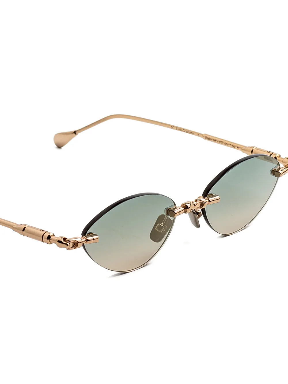 Kuboraum H65 Sunglasses In Green
